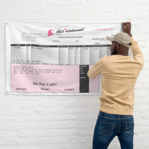 That's Entertainment 1994 Receipt Flag