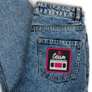 Team VHS Embroidered Patch