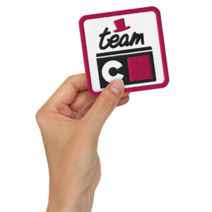 Team Beta Embroidered Patch