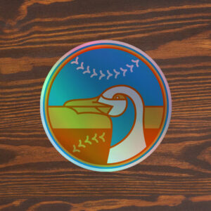 St. Catharines Seagulls Logo Holographic Stickers
