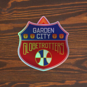 Garden City Globetrotters Holographic Stickers