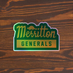 Merritton Generals Holographic Stickers