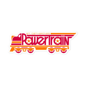 St. Catharines Power Train Bubble-free stickers