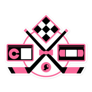 Battle of the Formats Crest Bubble-Free Stickers