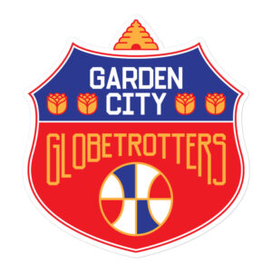 Garden City Globetrotters Bubble-Free Stickers