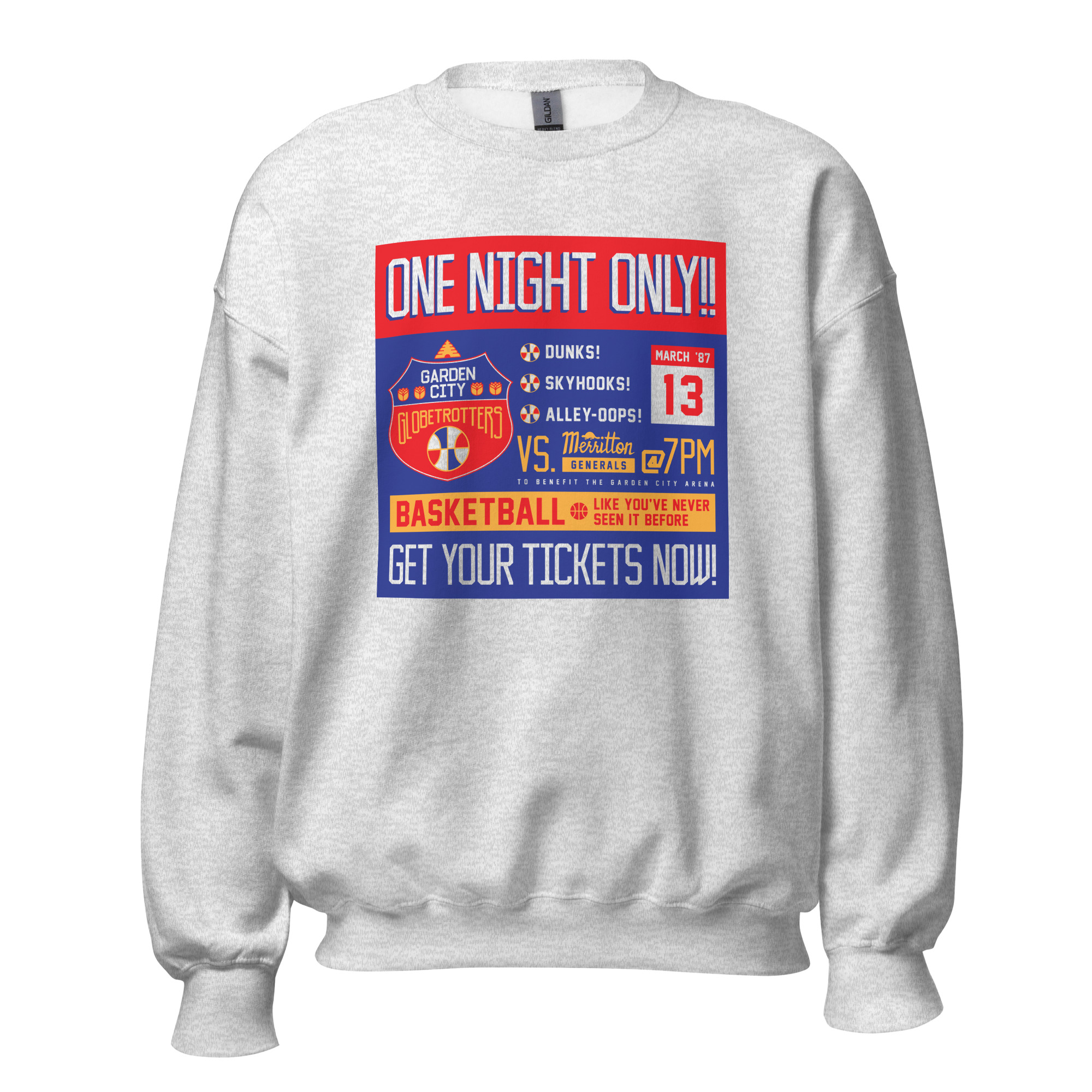 Garden City Globetrotters One Night Only! Sweatshirt - Image 4