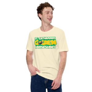 St. Catharines Golden Horseshoes Wordmark T-Shirt