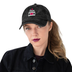Team VHS Vintage Cotton Twill Cap