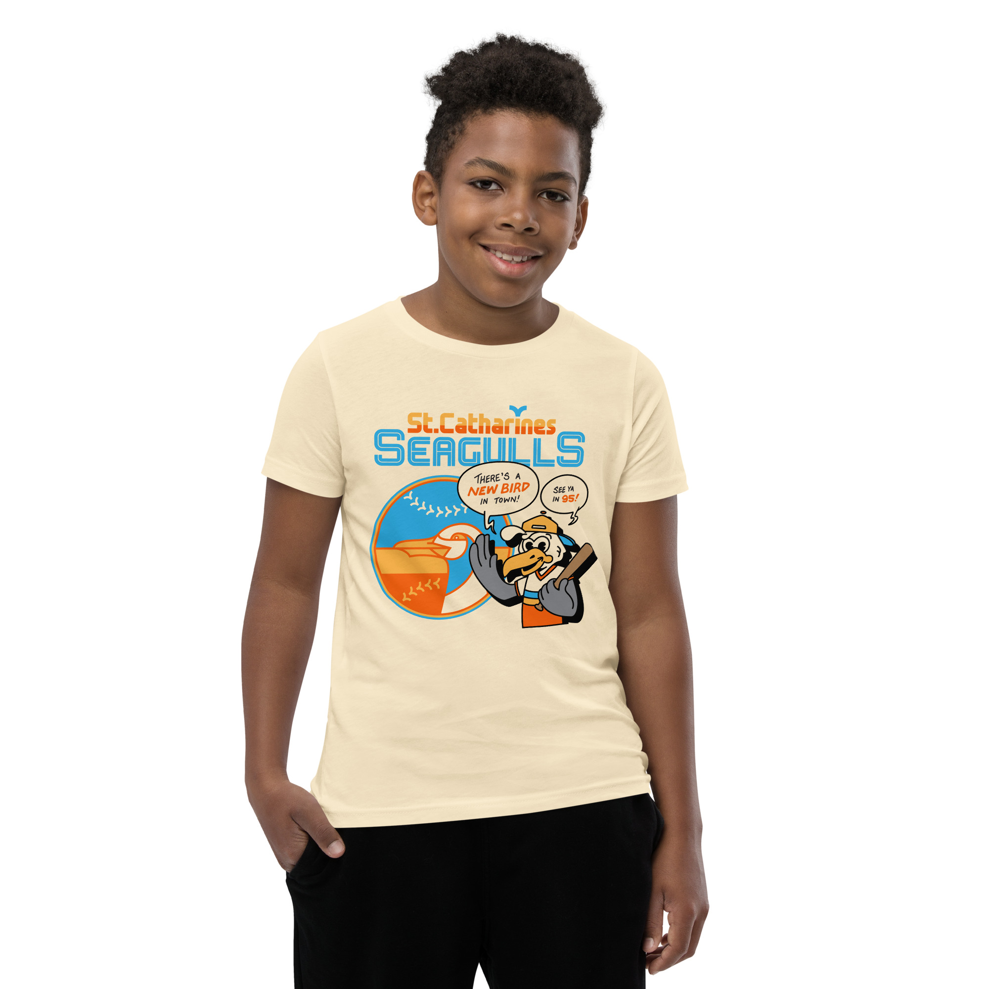 St. Catharines Seagulls Youth Short Sleeve T-Shirt - Image 2
